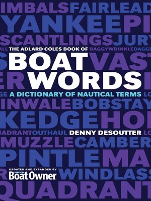 cover image of The Adlard Coles Book of Boatwords